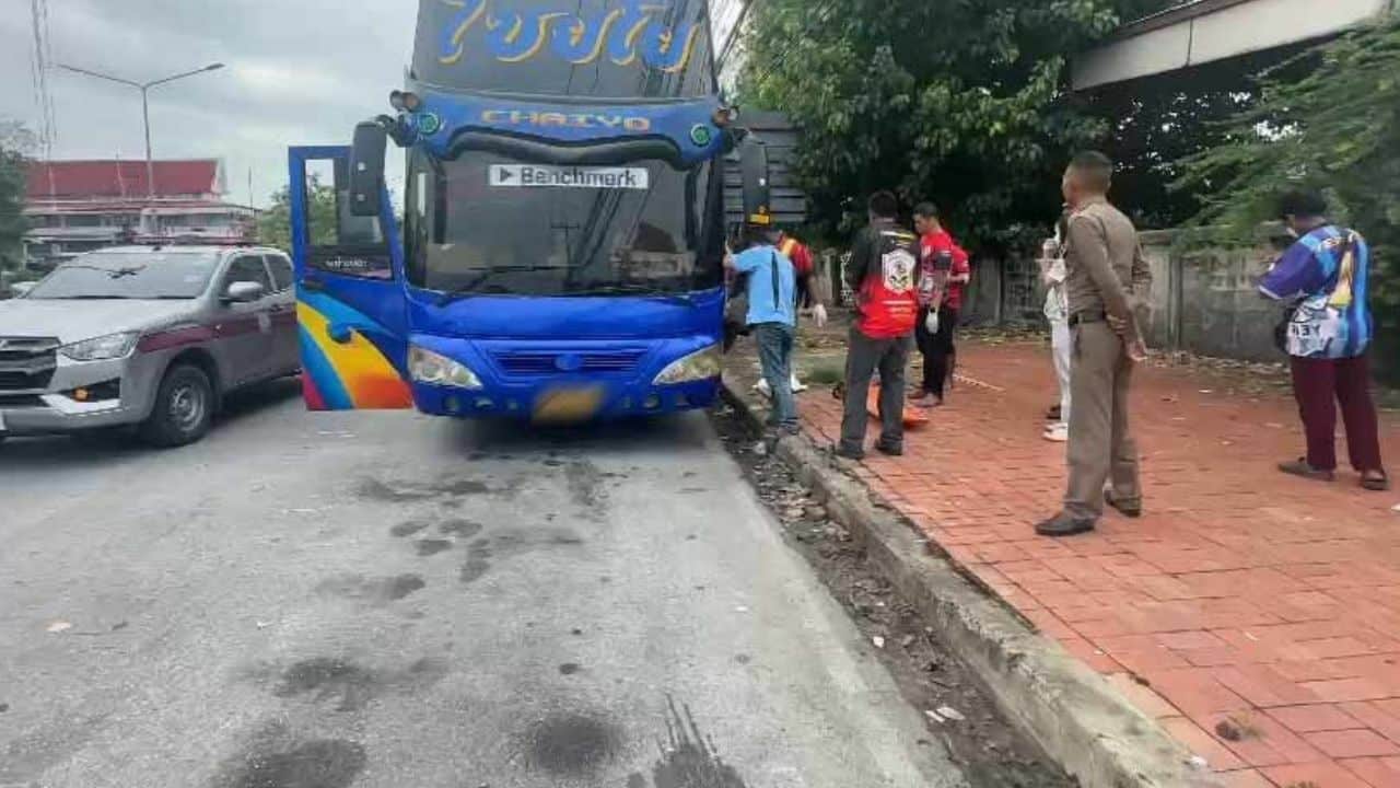 Bus Driver Found Dead in Vehicle Near Ayutthaya Station