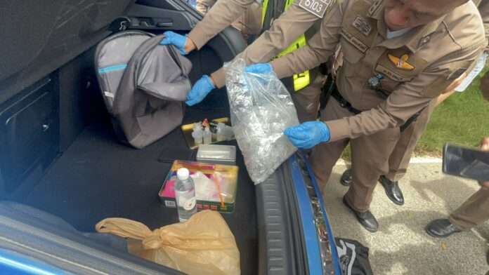 Chinese National Held After Pattaya Shooting Drug Find