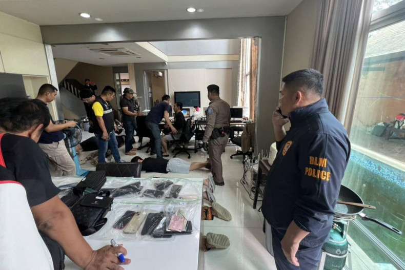 21 Arrested in Thai Call Centre Scam Raid