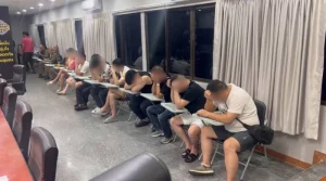 21 Chinese Gamblers Arrested in Chonburi Apartment Raid