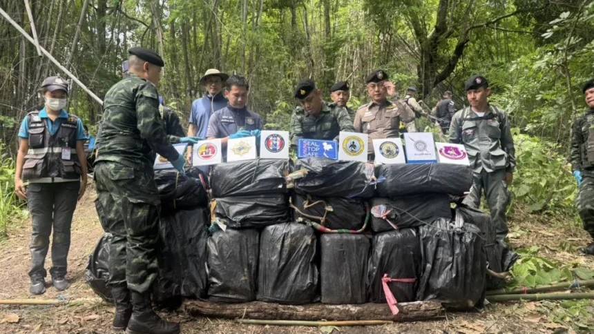 5 Million Meth Pills Seized After Shootout in Chiang Rai