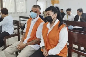 Argentine Woman British Man on Trial for Cocaine Smuggling in Bali