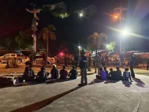 Armed Foreign Gang Busted by Pattaya Police Near Tourist Hub