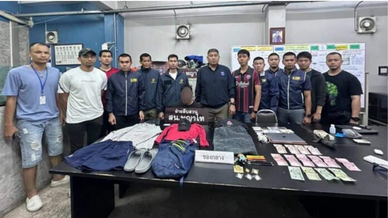 Bangkok Serial Thief Caught with Stolen Goods in Dusit