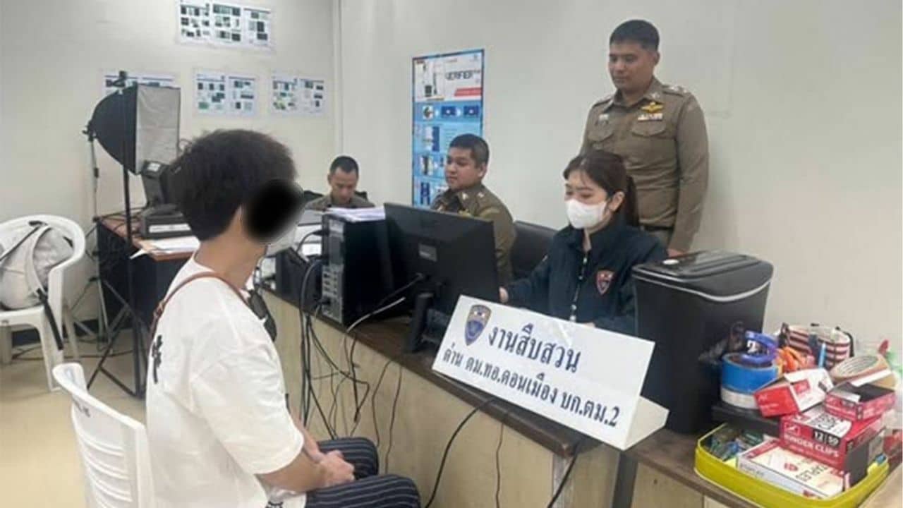 Chinese Fraud Suspect Escapes Pattaya Police Custody