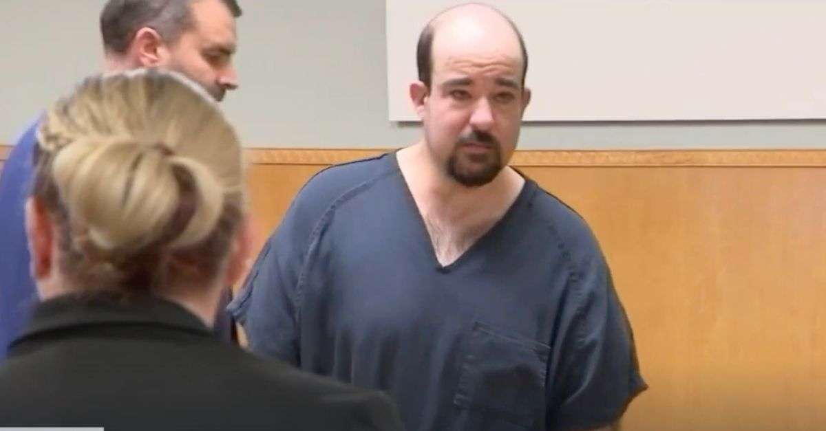 Kristopher Michael Harasymczuk appearing in court for his sentencing hearing