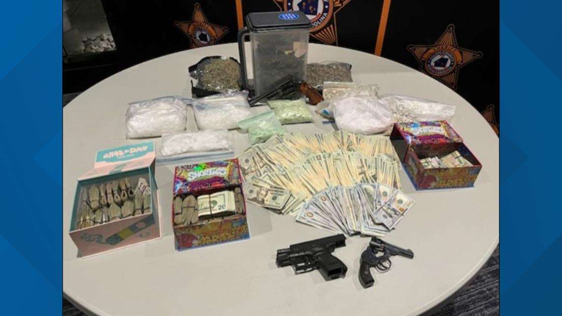 Massive Drug Bust in Union County Two Arrested $66K Seized
