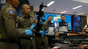 Thailand Police Arrest 12 in Major Illegal Arms Crackdown