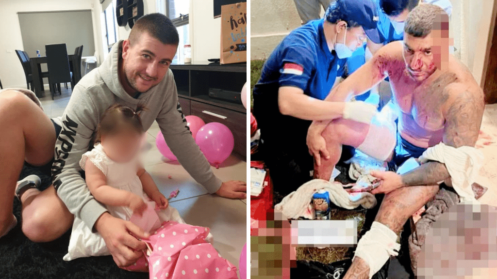 Zivan Radmanovic (left) was fatally shot, while Sanar Ghanim (right) was injured in the incident
