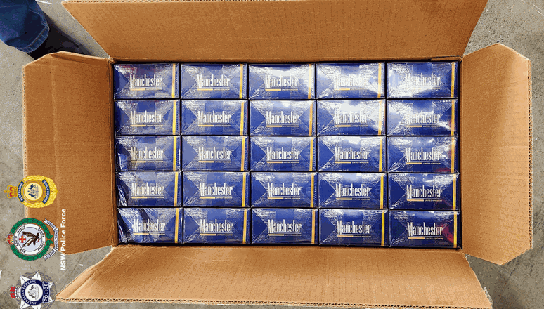 46 Million Illegal Cigarettes Seized in Australian Border Bust