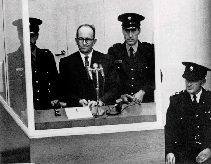 Adolf Eichmann Holocaust Architect and His 1961 Trial a