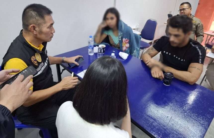 Brazilian Couple Arrested at Samui Airport with 6.63kg Cocaine in Suitcases