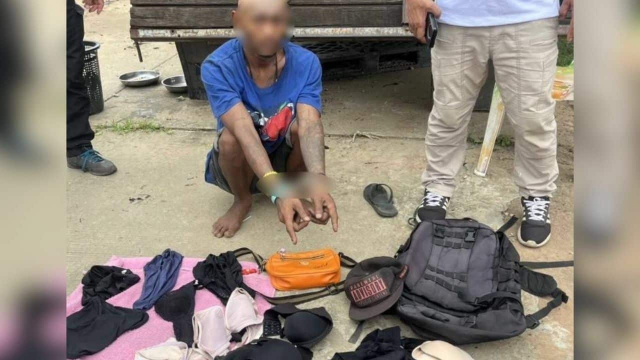 Briefs Encounter! Thai Man Nabbed for Underwear Fetish in Buriram