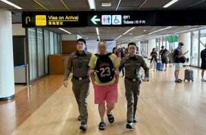 Chinese Fraud Suspect Caught at Don Mueang Airport