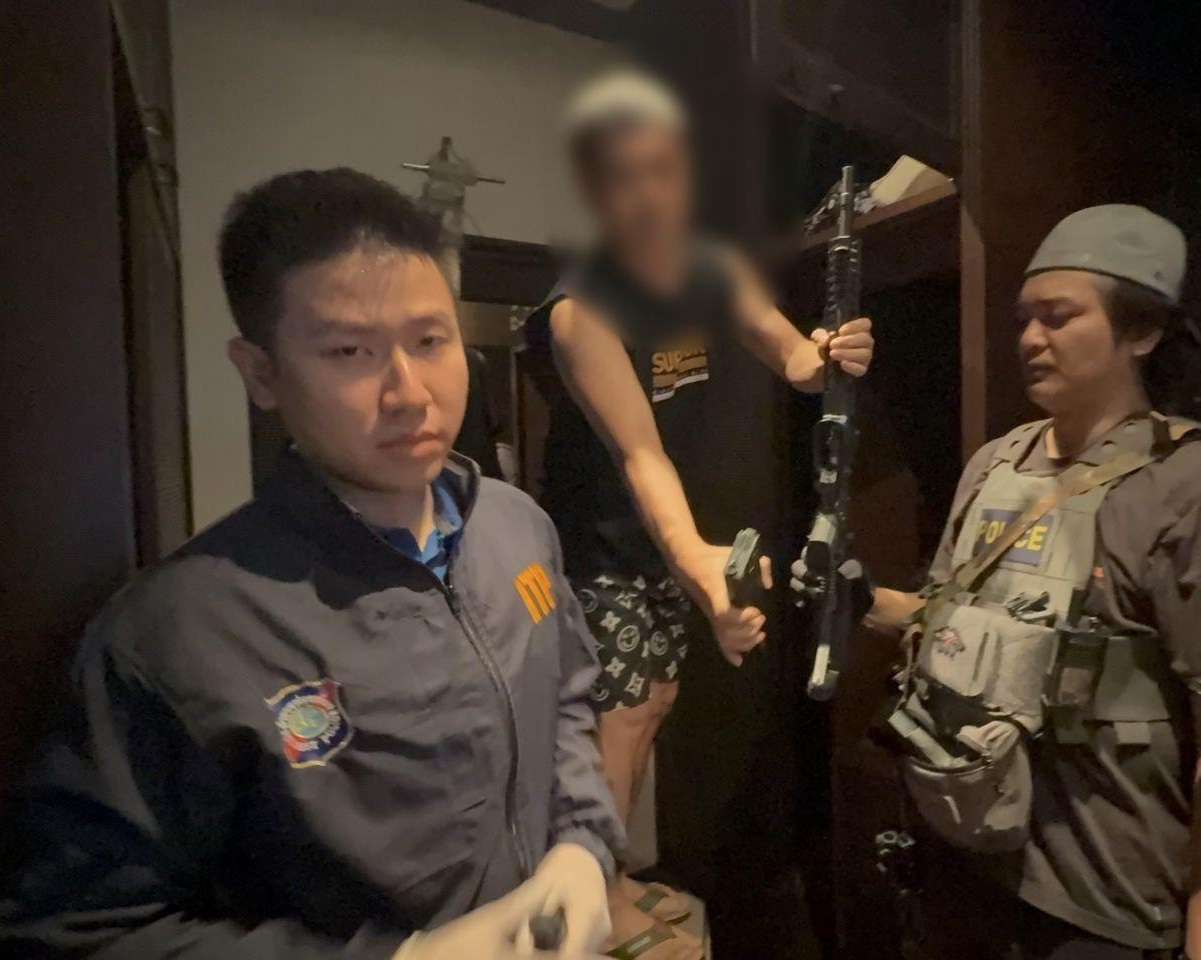 Chinese Man Arrested Over Firearm Posts