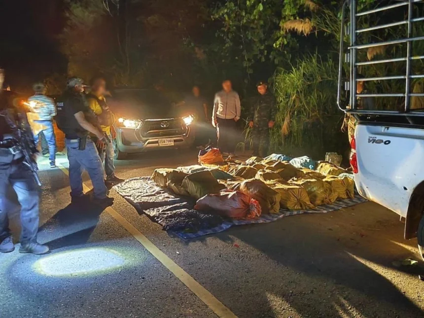Half Tonne of Crystal Meth Seized in Chiang Mai Drug Chase