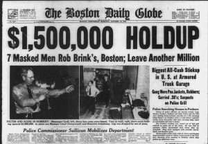 The 1950 Brinks Robbery money