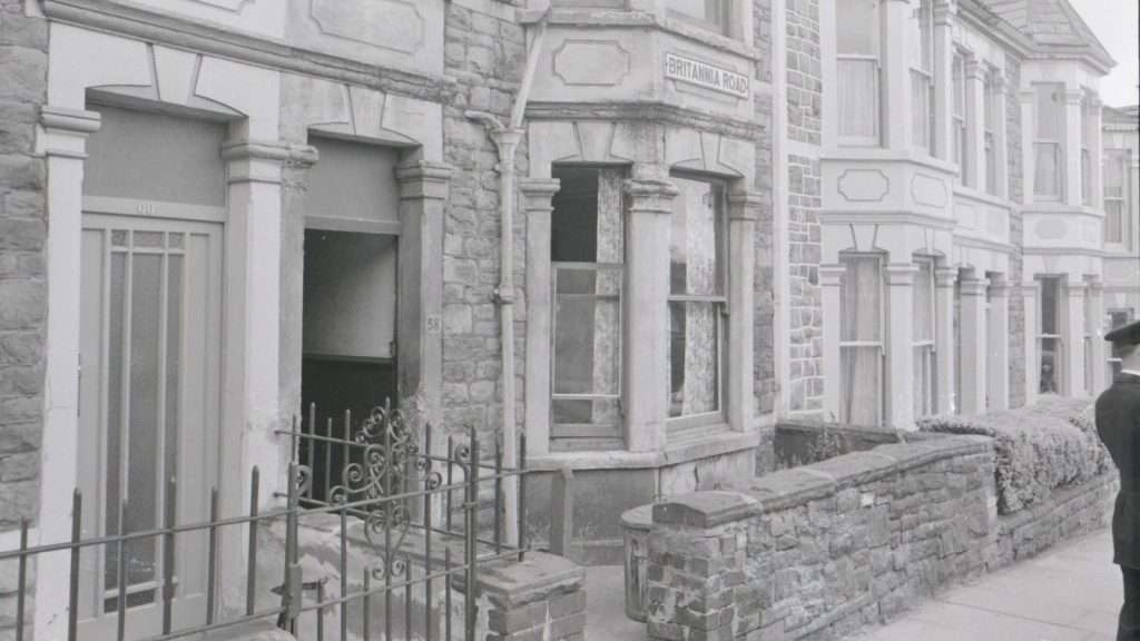 The front of Louisa Dunne's home Avon and Somerset Constabulary