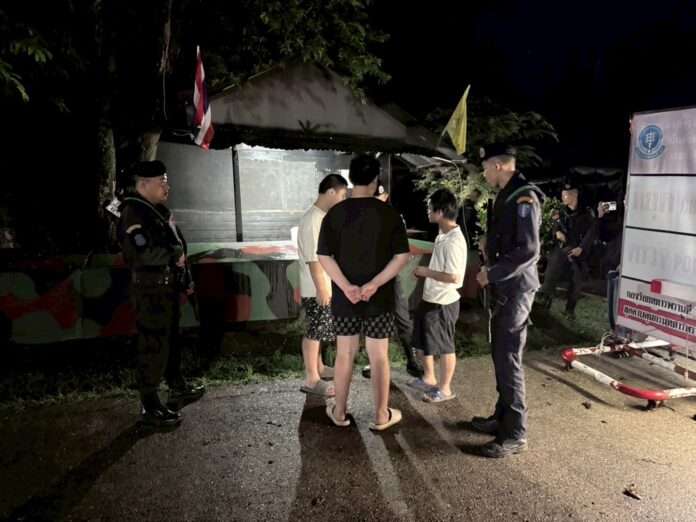 Three Chinese Nationals Arrested