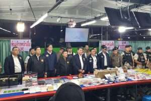 200 Arrested in Bangkok Gambling Den Raid