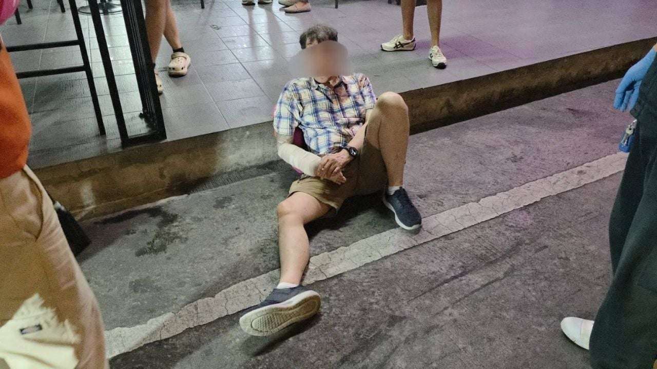 American Floors Brit in Pattaya Bar Fight