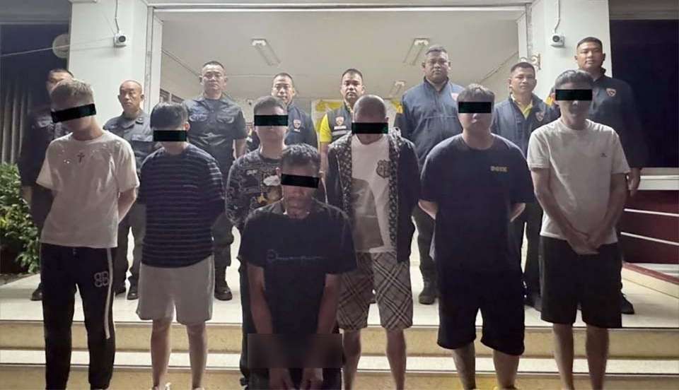 Navy Arrests 7 Over Cambodian Scam Syndicate Links