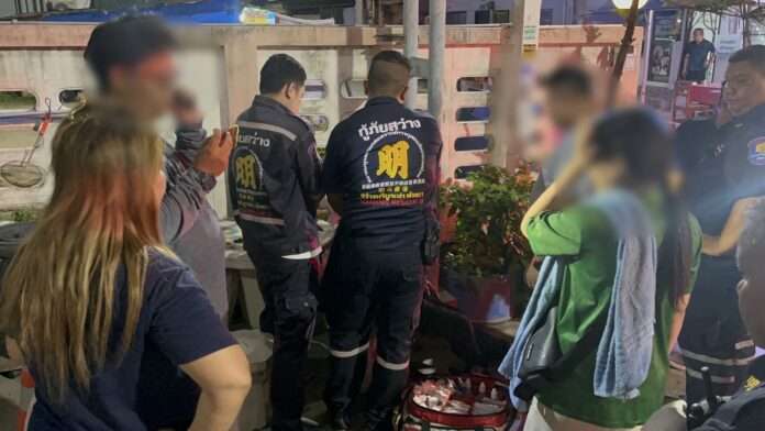 Pattaya Man Stabbed in Apartment Parking Dispute