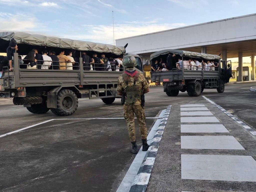 Scam Gang Leaders Extradited to China via Mae Sot