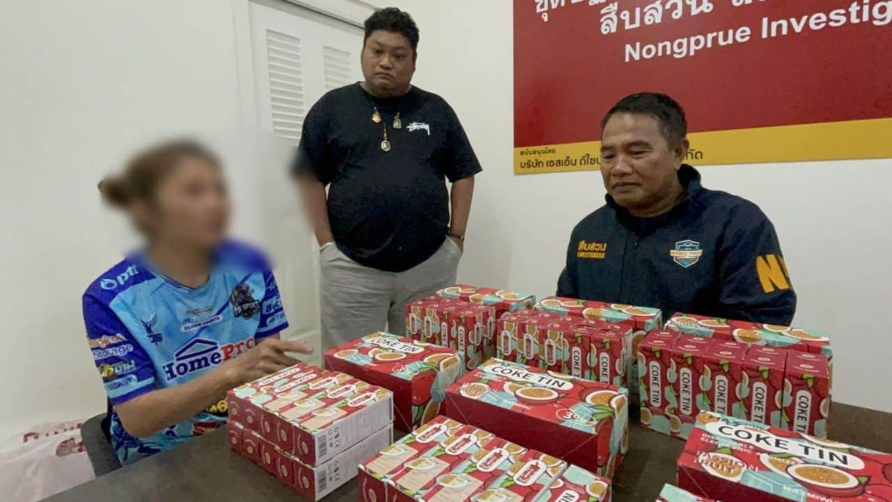Woman Arrested in Chon Buri Vape and Drug Bust