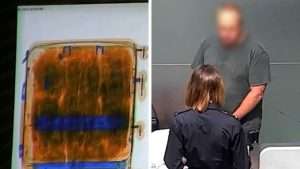 $11m Meth Seized in Suitcase at Brisbane Airport 1