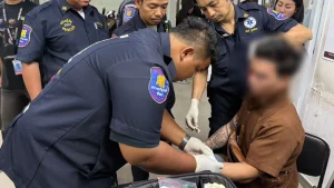 Cambodian Man Beaten After Secretly Filming Thai Teen
