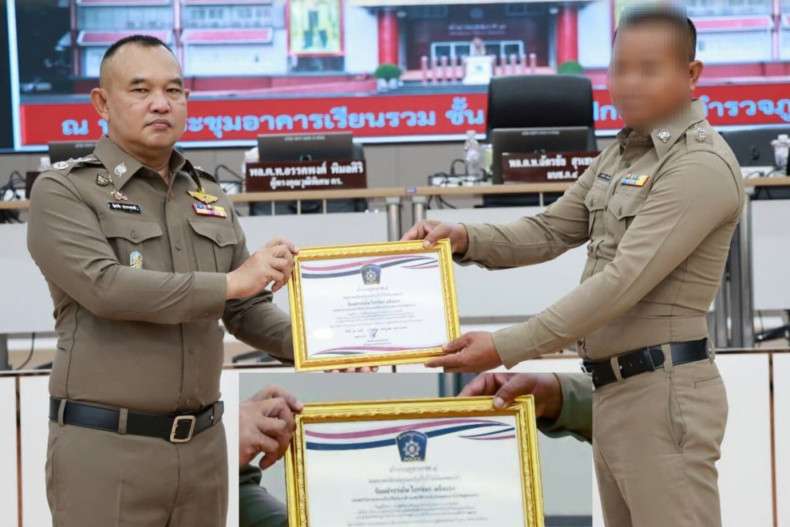 Cop Honored for Drug Bust Arrested in Mukdahan
