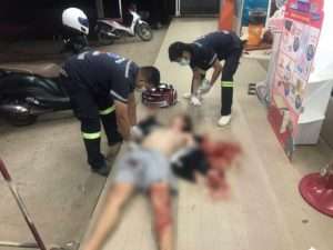 Manhunt After Shooting at 7 Eleven in Chiang Rai