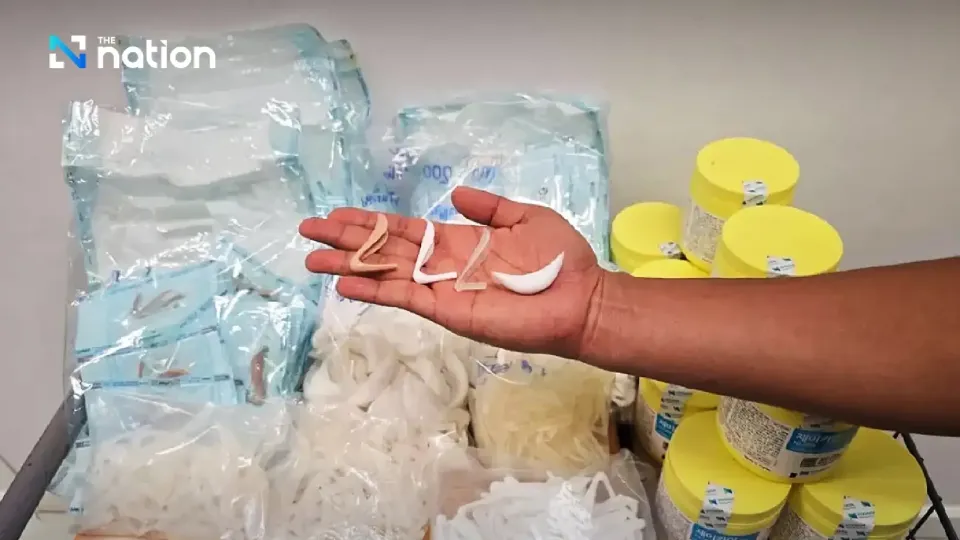 Thai Police Seize Illegal Silicone Implants Drugs