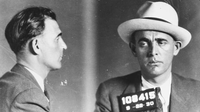 Jack "Legs" Diamond Wearing Number and Date