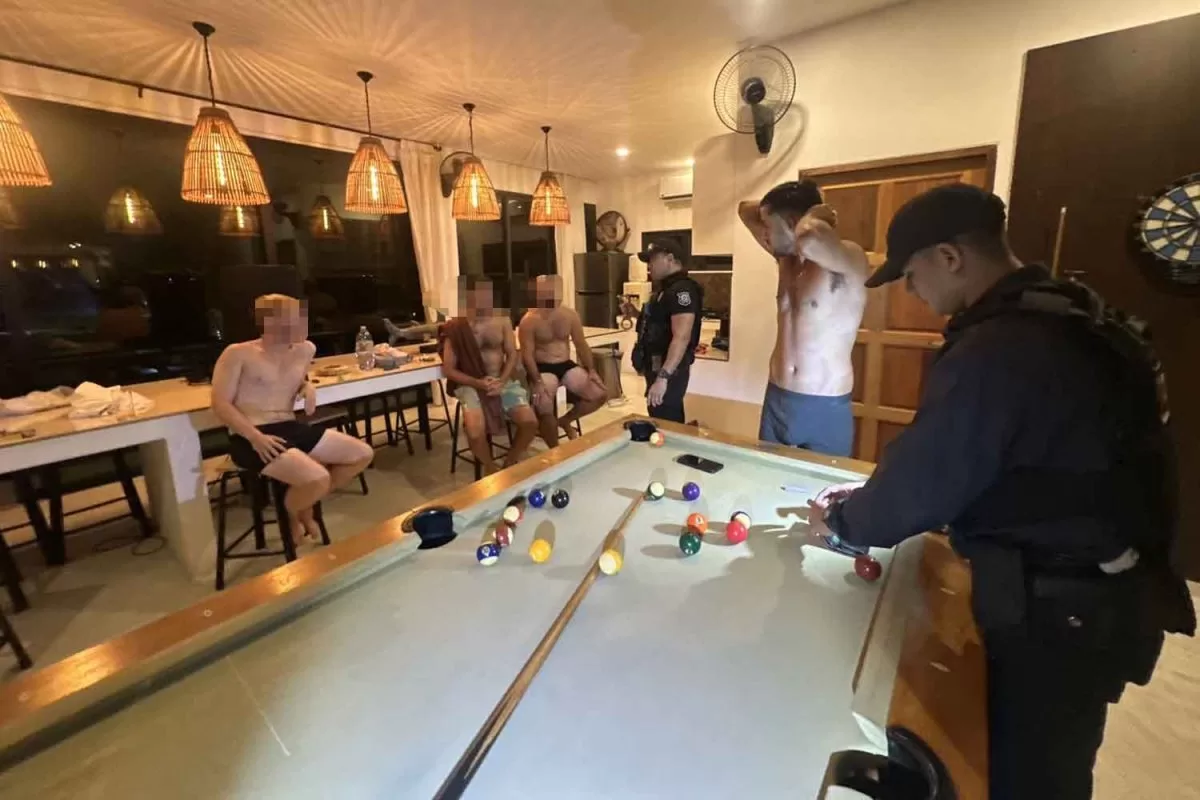 Israeli Tourists Arrested at Koh Phangan Drug Party